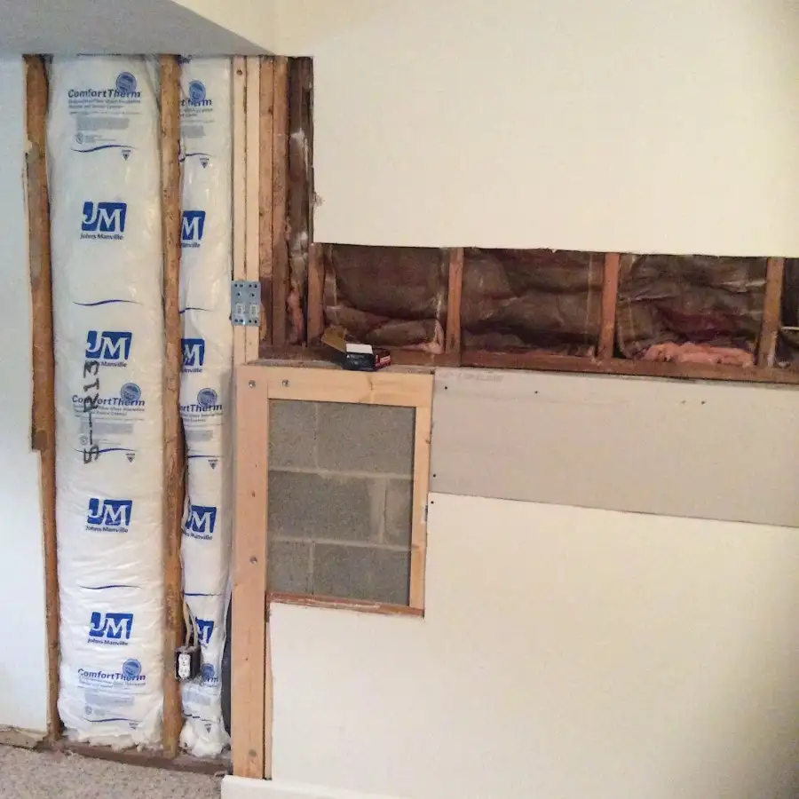 Wall insulation replacement during Structural Drying in Breckenridge